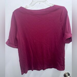 Burgundy Top By Appleseed’s - Size Medium